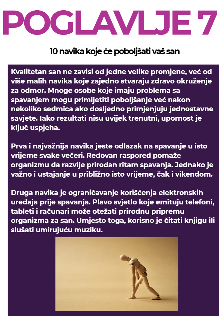 Vodič za kvalitetniji san